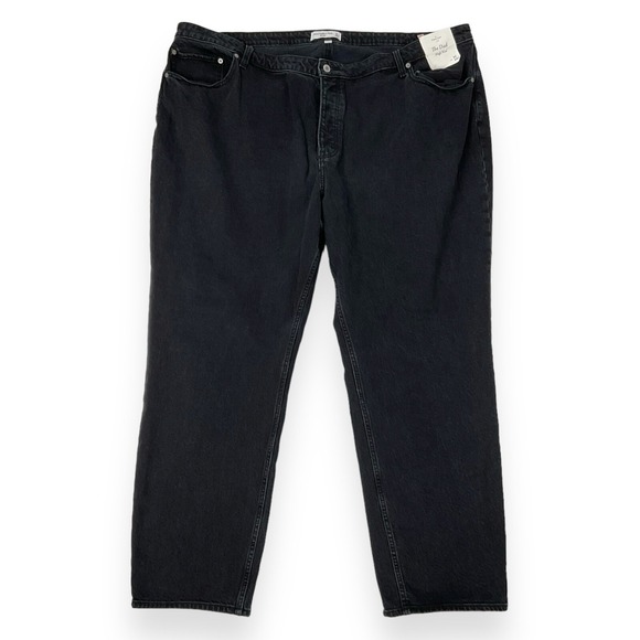 Abercrombie & Fitch Denim - Abercrombie & Fitch Jeans Women 24W (49x30.5) Black Curve Love The Dad Plus NWT
